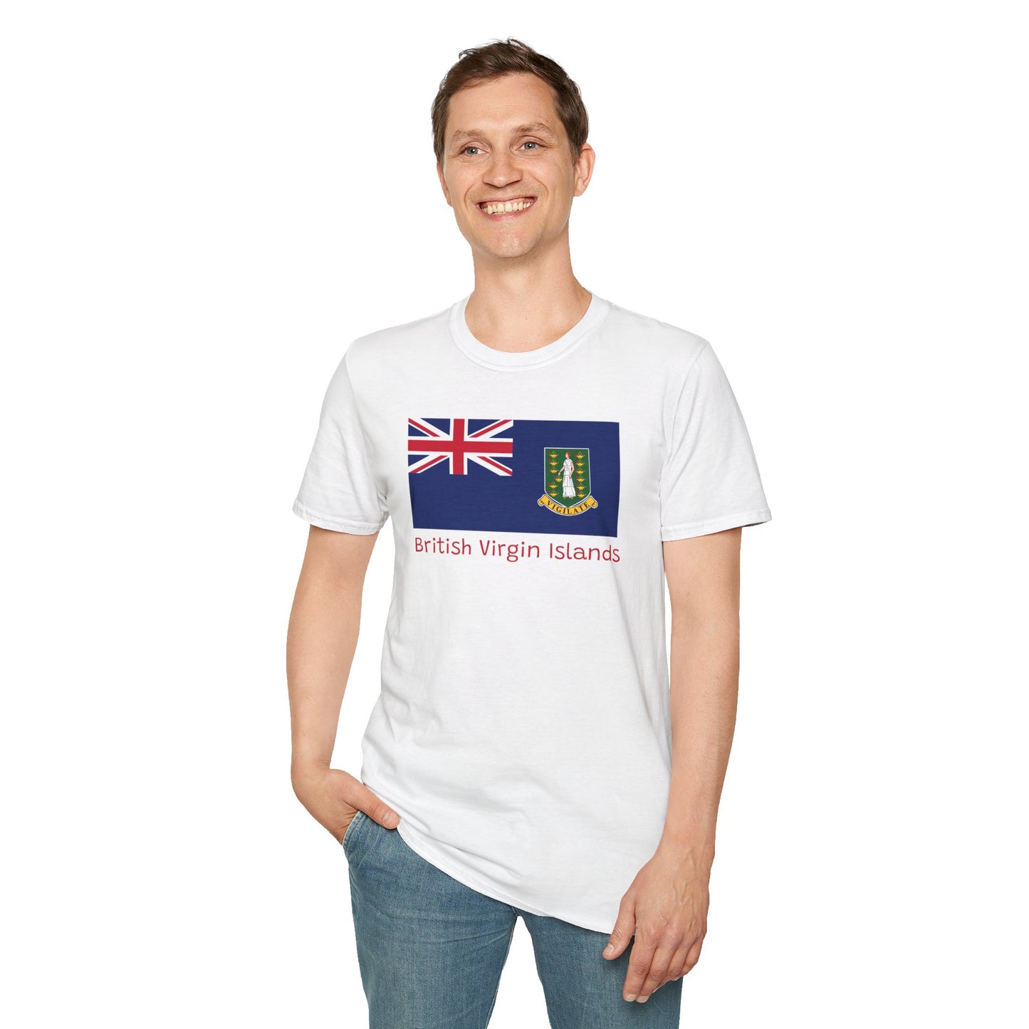 Unisex British Virgin Islands Softstyle T-Shirt