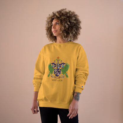 Saint Lucia Champion Sweatshirt - Gezellige erfgoedkleding