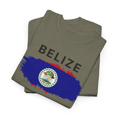 Unisex Zware Belize Katoenen T-shirt 