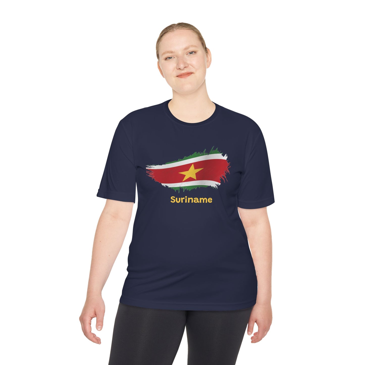 Unisex vochtafvoerend Suriname T-shirt