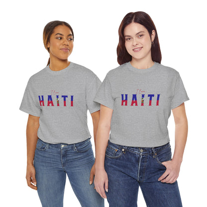 Unisex Heavy Haiti Katoenen T-shirt