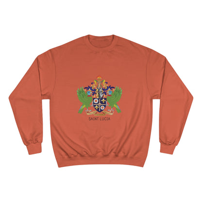 Saint Lucia Champion Sweatshirt - Gezellige erfgoedkleding