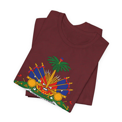 Unisex Jersey Haiti T-shirt met korte mouwen