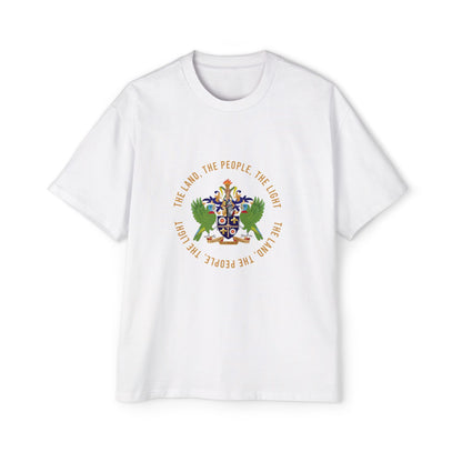 Men's Tee Saint Lucia Coat of Arm T-Shirt