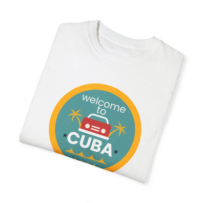 Unisex Garment-Dyed Cuba T-shirt