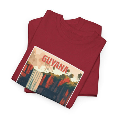 Unisex Zware Guyana Katoenen T-shirt