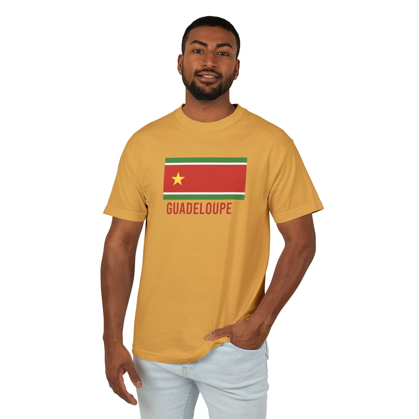 Unisex Garment-Dyed Heavyweight Cotton Guadeloupe Tee