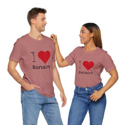 Unisex Jersey Bonaire T-shirt met korte mouwen 