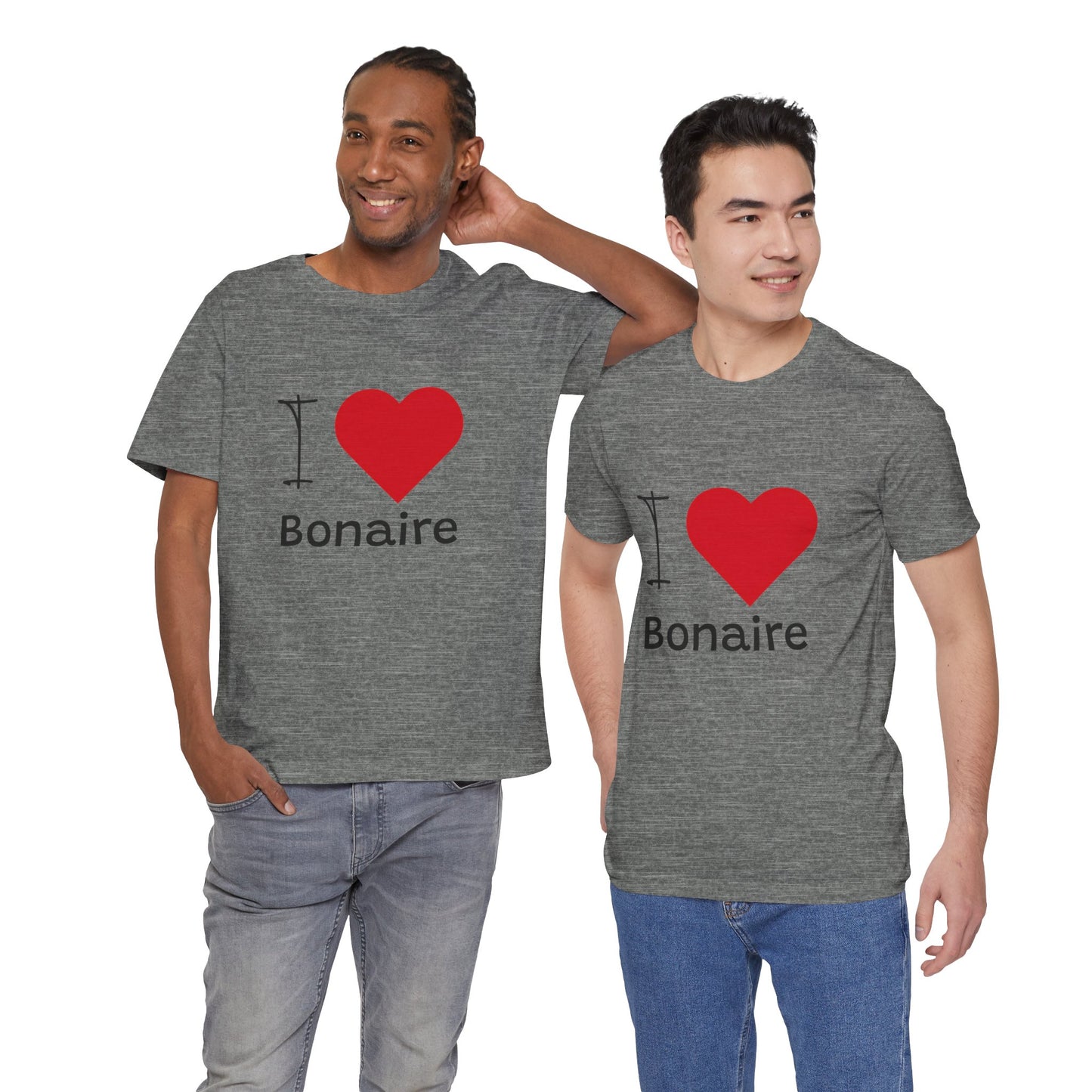 Unisex Jersey Bonaire T-shirt met korte mouwen 