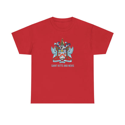 Unisex Heavy Saint Kitts and Nevis Cotton Tee