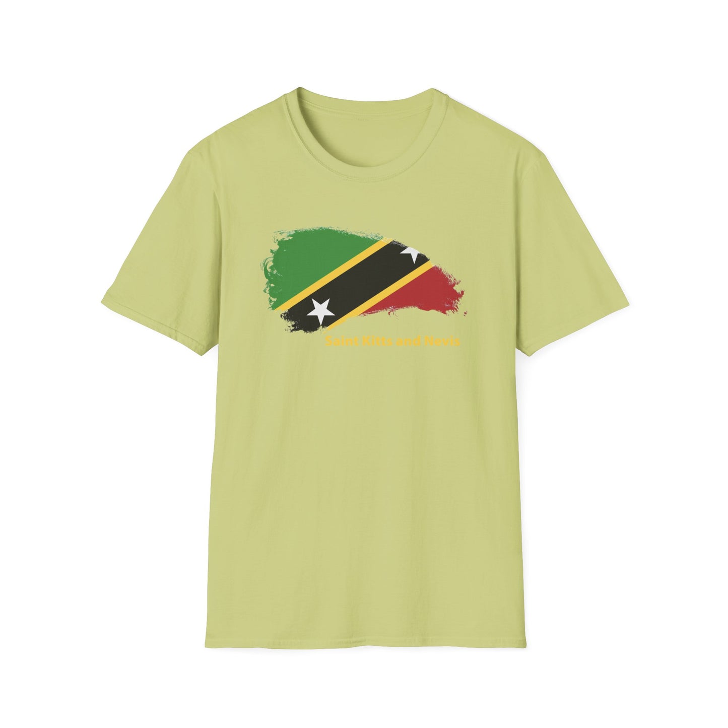 Unisex Softstyle Saint Kitts and Nevis T-Shirt