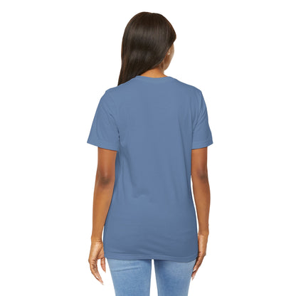 Unisex Jersey T-shirt met korte mouwen