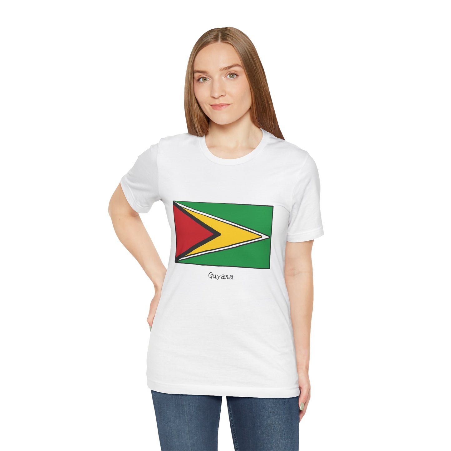 Unisex Jersey Guyana Short Sleeve Tee