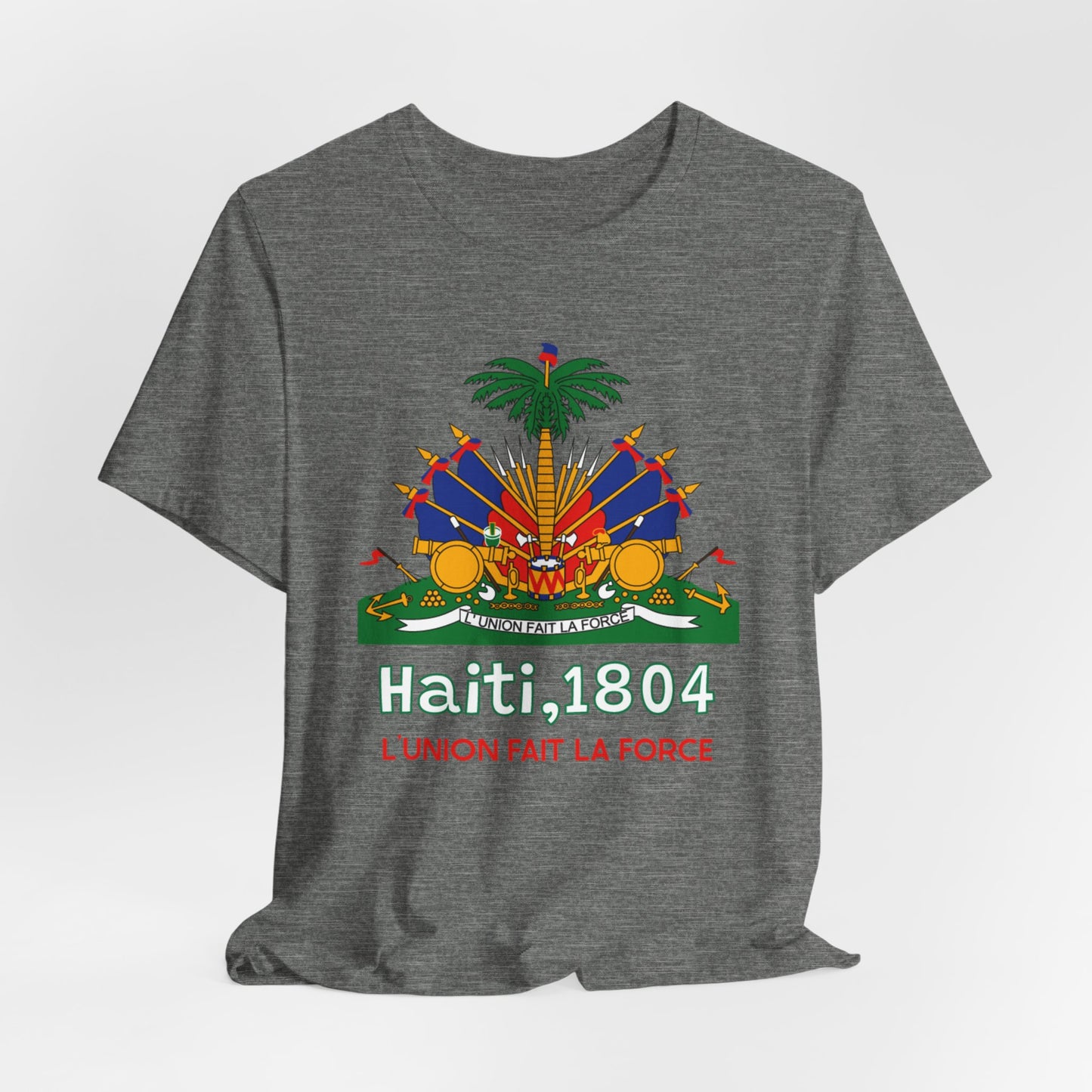 Unisex Jersey Haiti T-shirt met korte mouwen