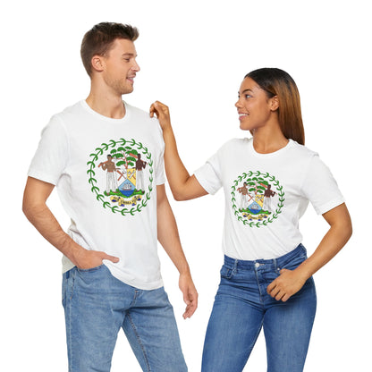 Unisex Jersey Belize T-shirt met korte mouwen 