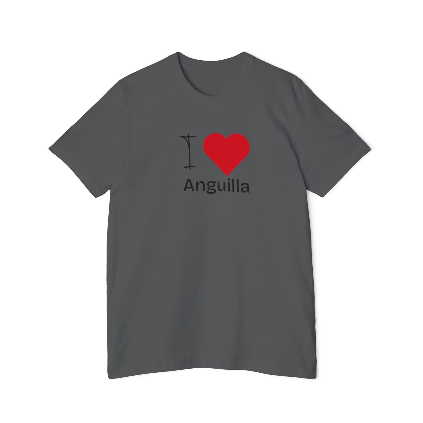 Unisex Short-Sleeve Anguilla Jersey T-Shirt