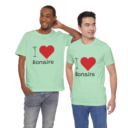 Unisex Jersey Bonaire T-shirt met korte mouwen 