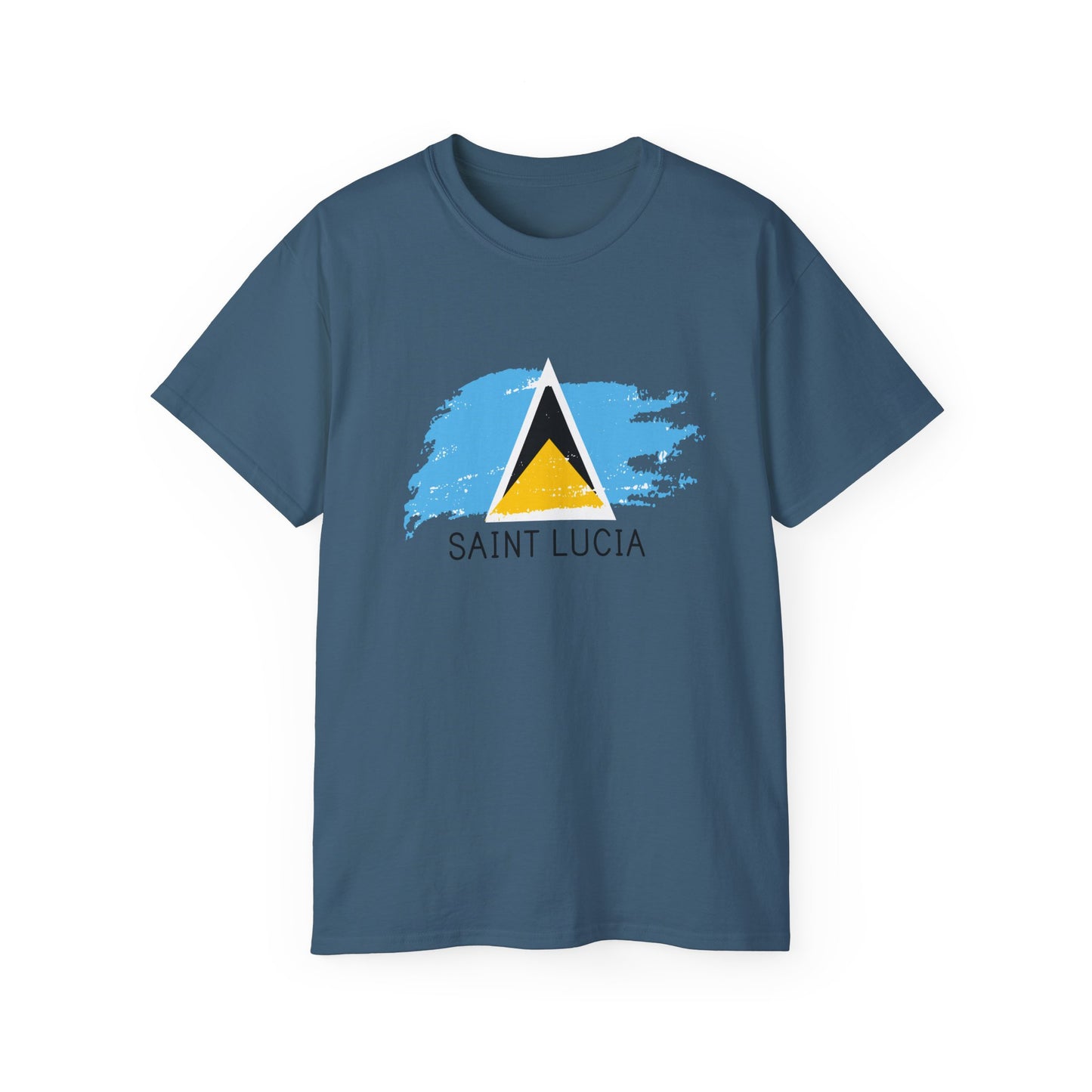 Saint Lucia vlag unisex ultra katoenen T-shirt - casual shirt