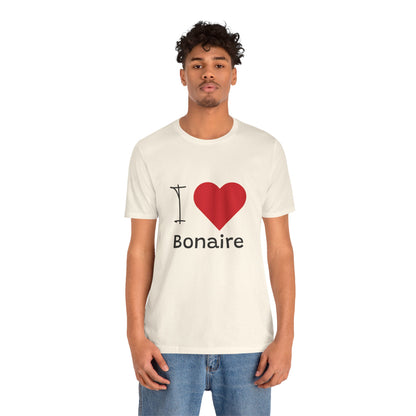 Unisex Jersey Bonaire T-shirt met korte mouwen 