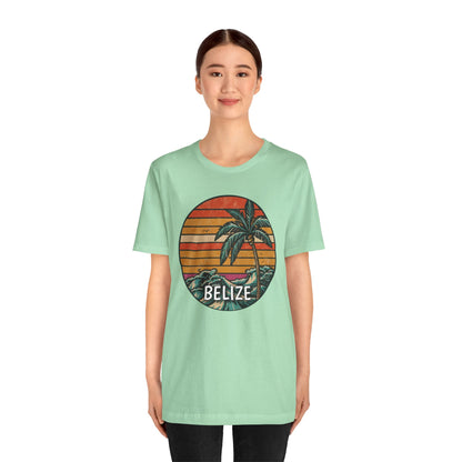 Unisex Jersey Belize T-shirt met korte mouwen 