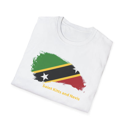 Unisex Softstyle Saint Kitts and Nevis T-Shirt