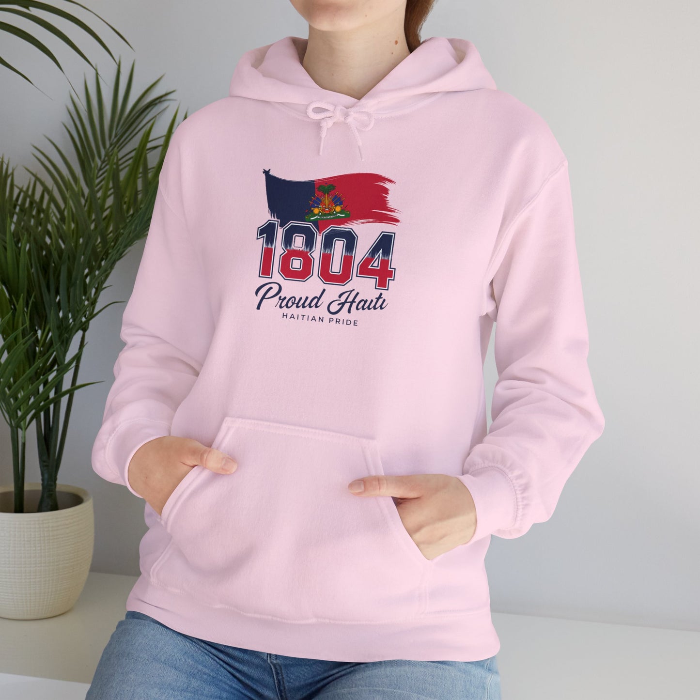 1804 Proud Haiti Klassieke Hoodie