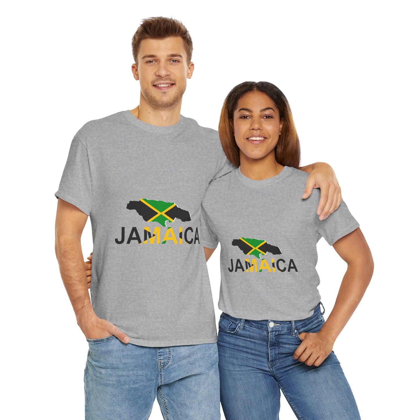 T-shirt met Jamaicaanse vlag