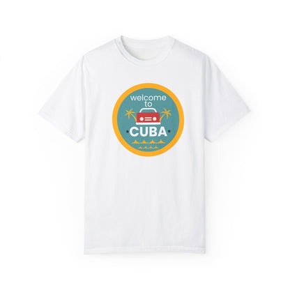 Unisex Garment-Dyed Cuba T-shirt