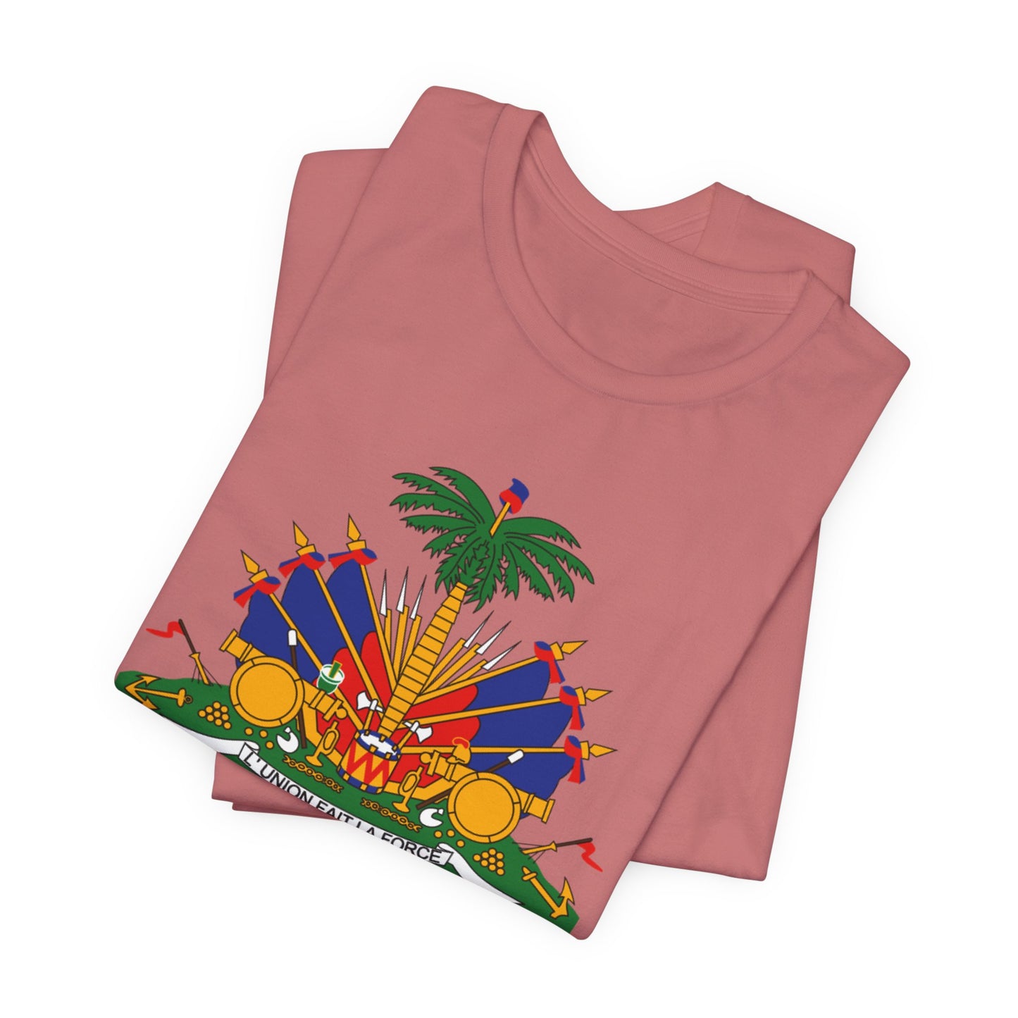 Unisex Jersey Haiti T-shirt met korte mouwen