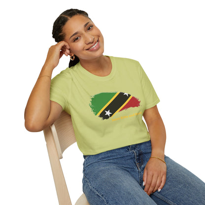 Unisex Softstyle Saint Kitts and Nevis T-Shirt