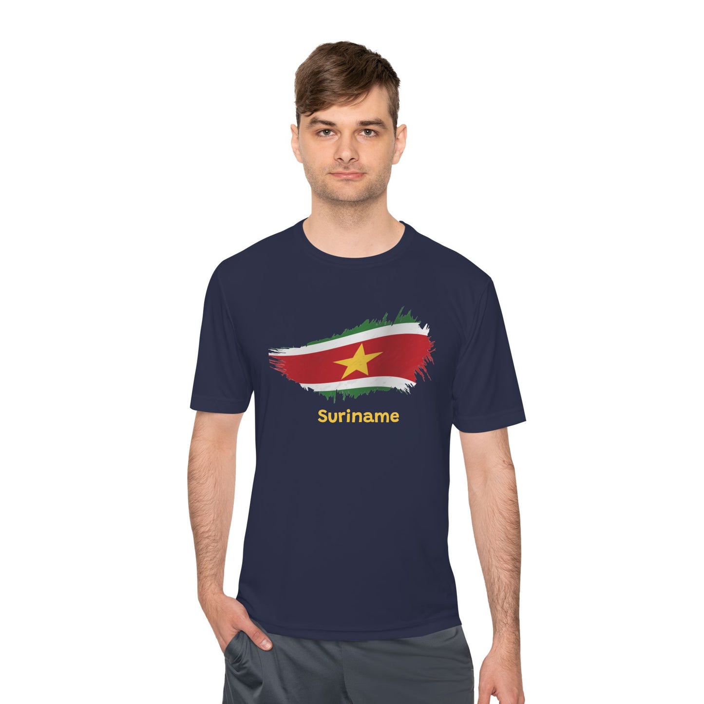 Unisex vochtafvoerend Suriname T-shirt