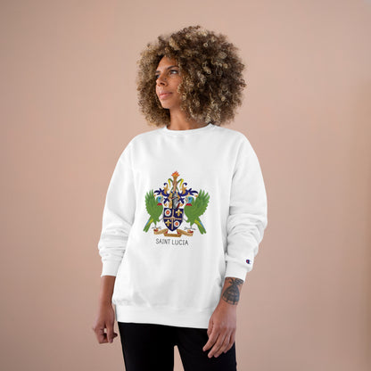 Saint Lucia Champion Sweatshirt - Gezellige erfgoedkleding