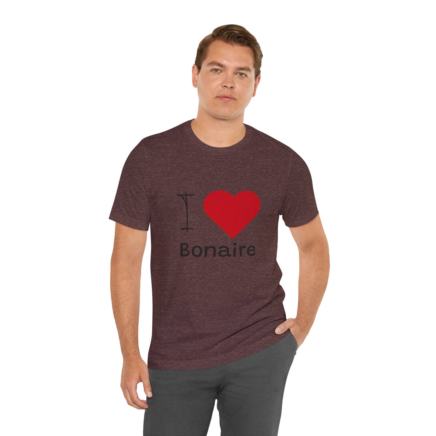 Unisex Jersey Bonaire T-shirt met korte mouwen 