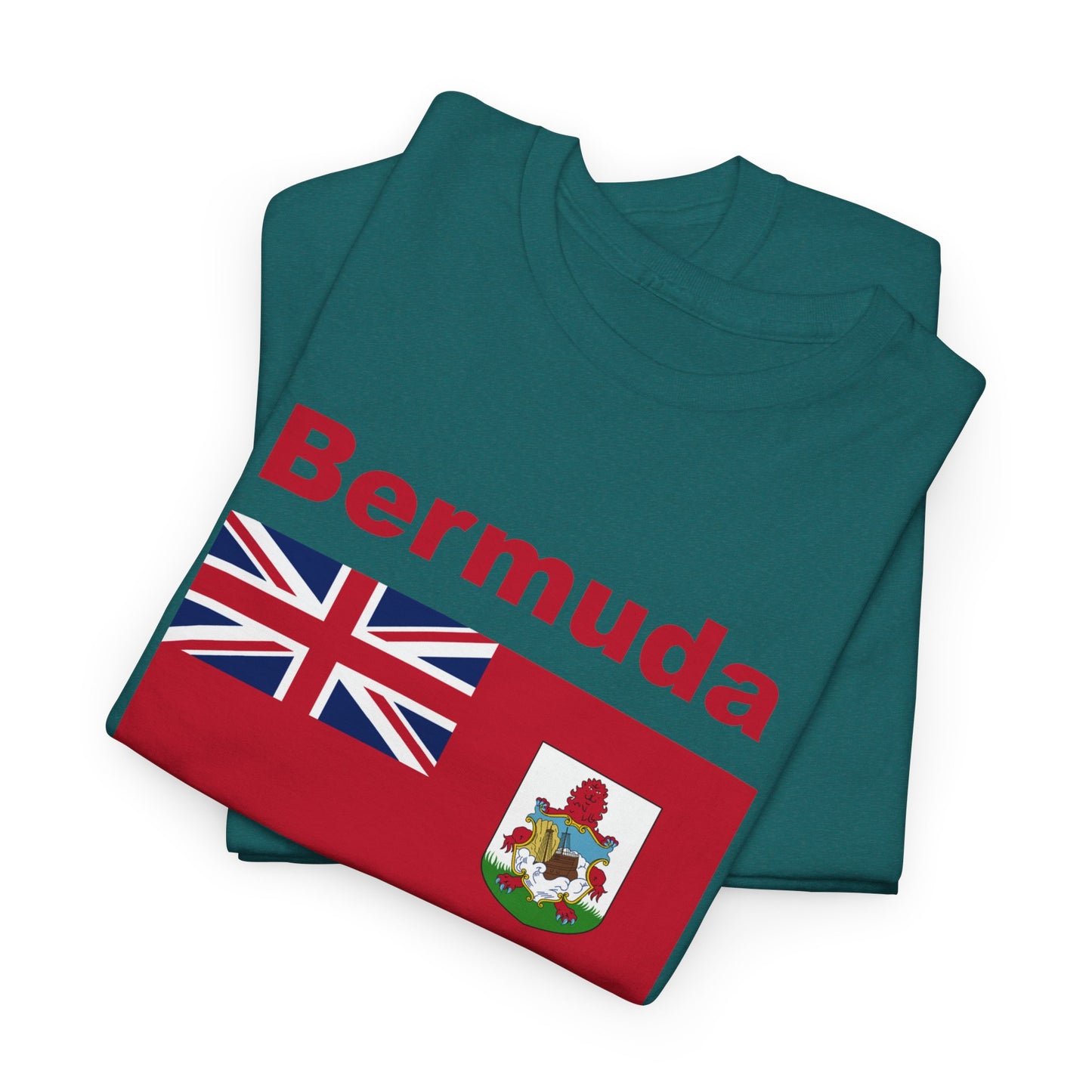 Unisex zwaar Bermuda katoenen T-shirt 