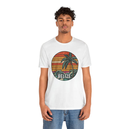 Unisex Jersey Belize T-shirt met korte mouwen 