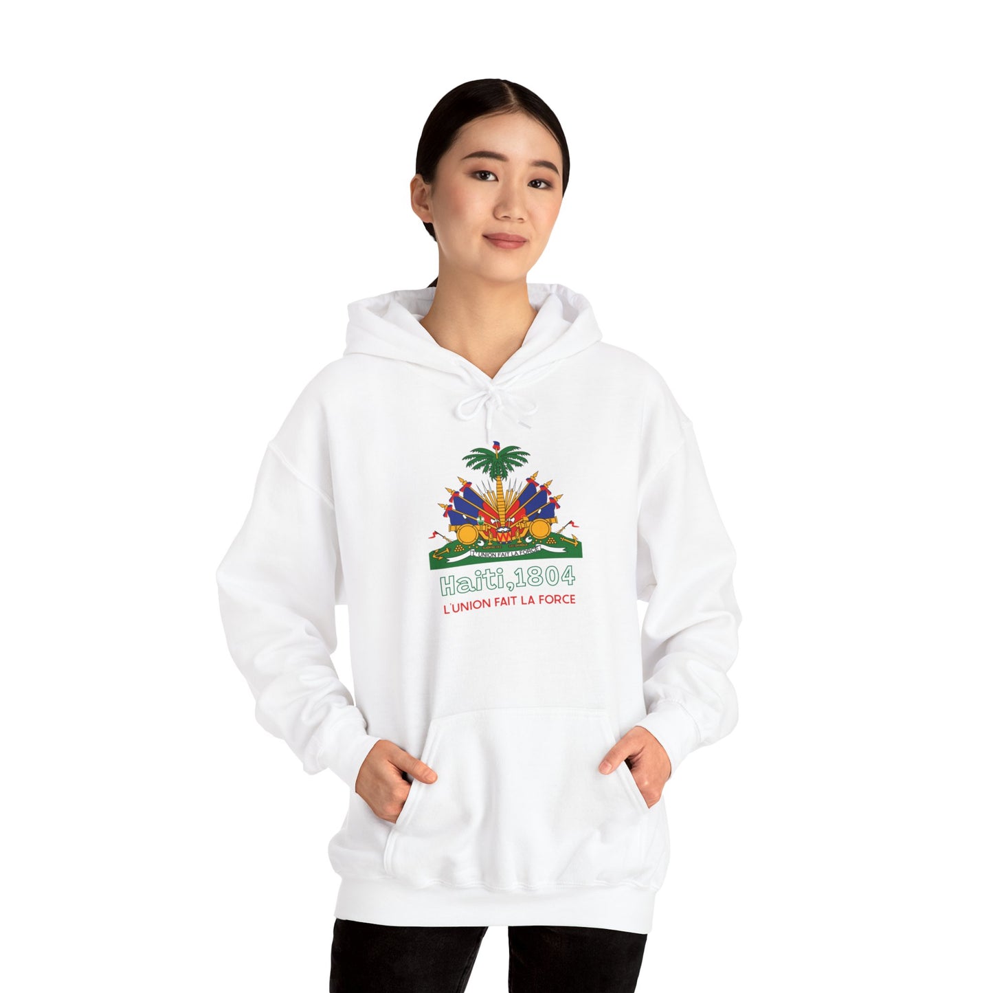 Haïtiaanse vlag pullover hoodie 