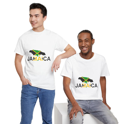 T-shirt met Jamaicaanse vlag