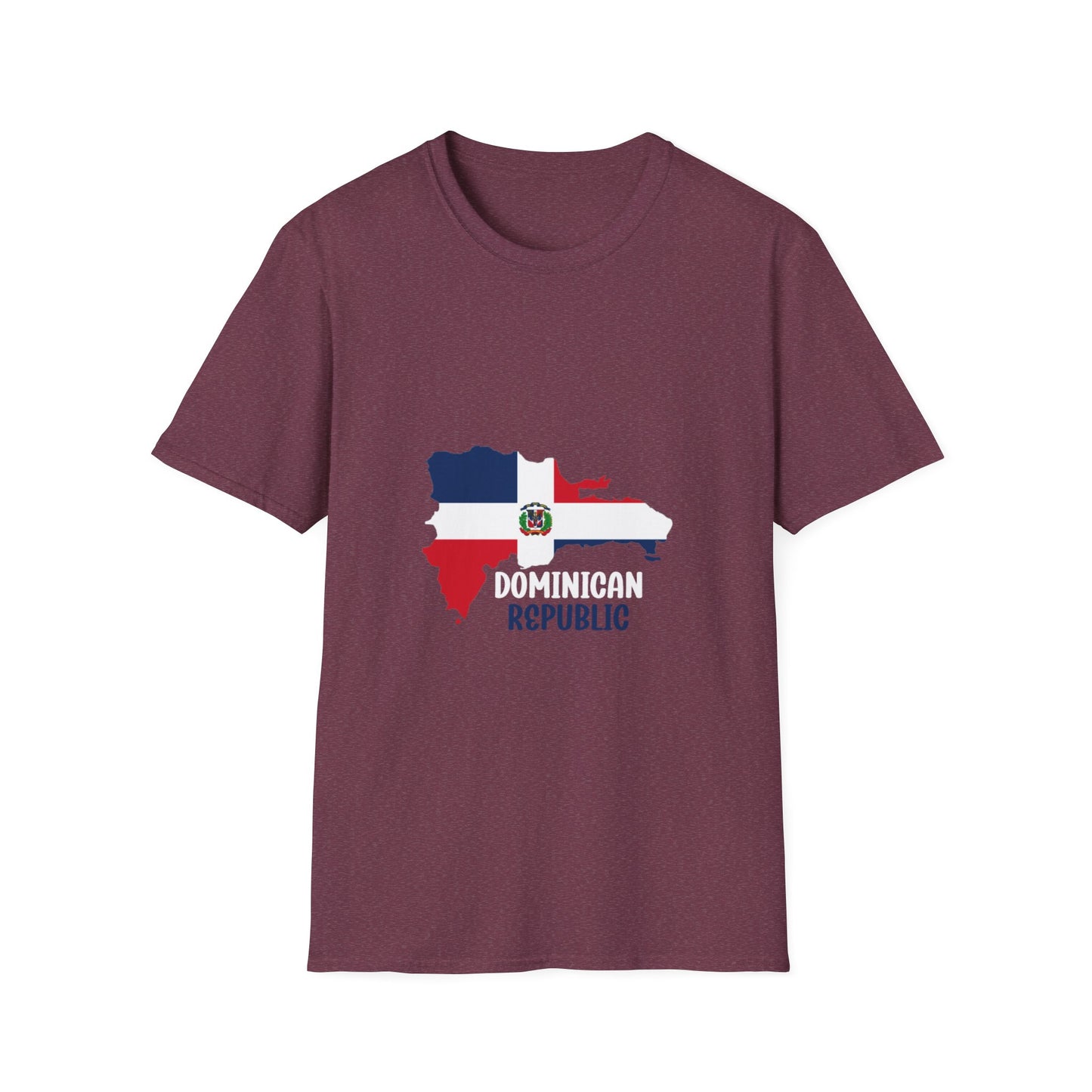 Dominican Republic flag map Classic T-Shirt