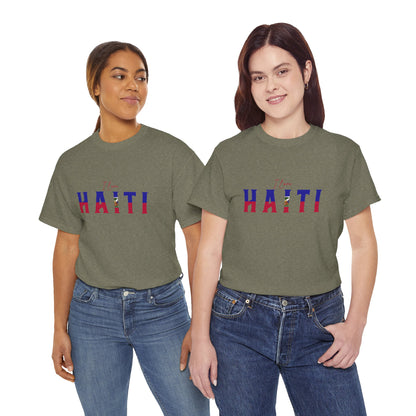 Unisex Heavy Haiti Katoenen T-shirt