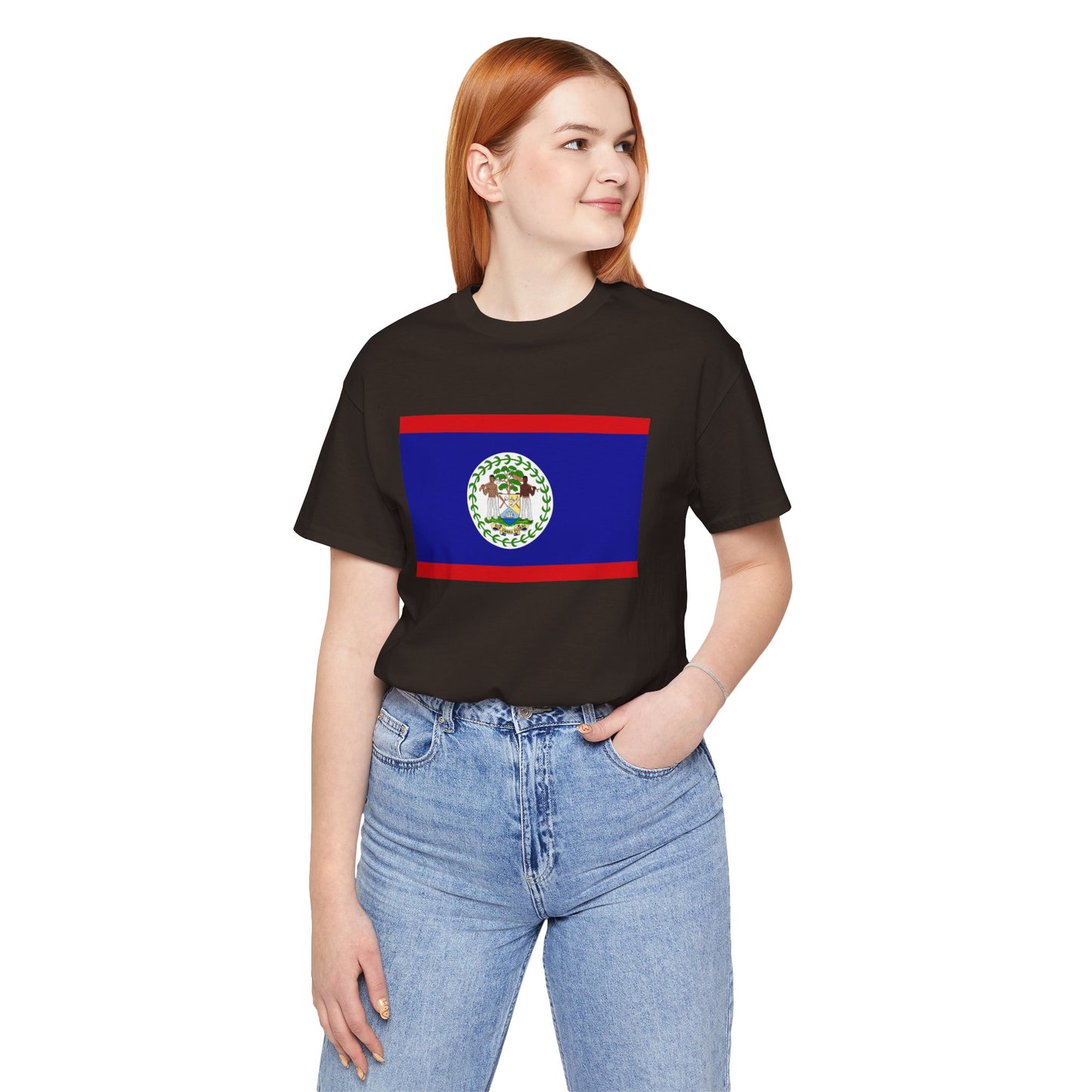 Unisex Jersey Belize T-shirt met korte mouwen 