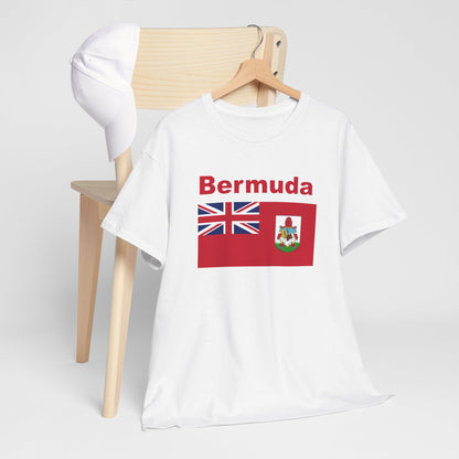 Unisex zwaar Bermuda katoenen T-shirt 