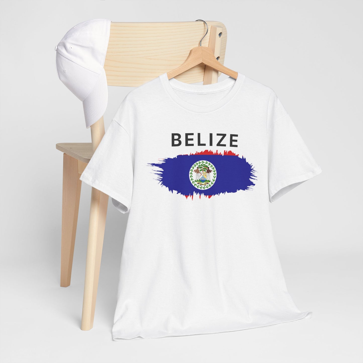 Unisex Zware Belize Katoenen T-shirt 