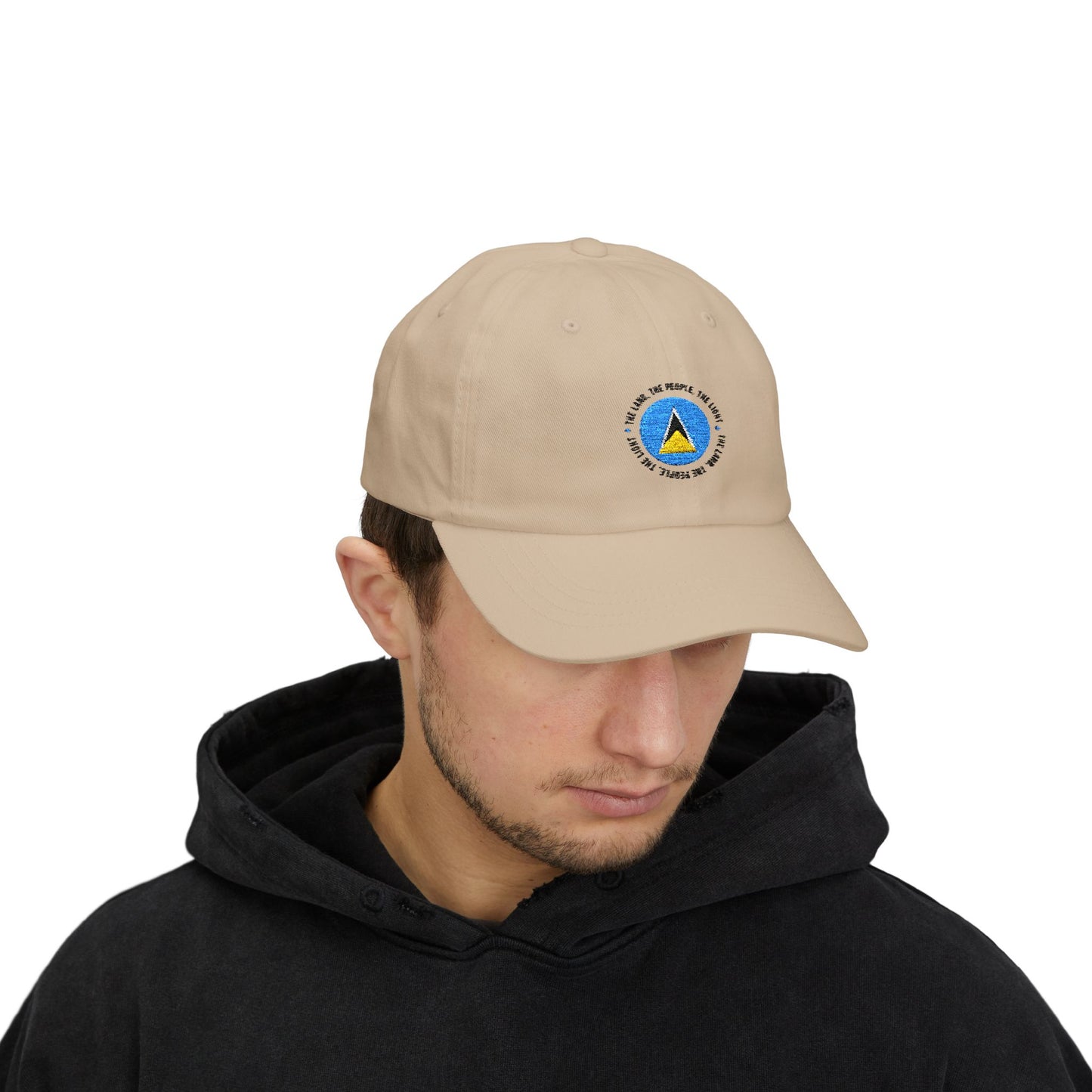 Cap Saint Lucia Flag Classic Dad Cap