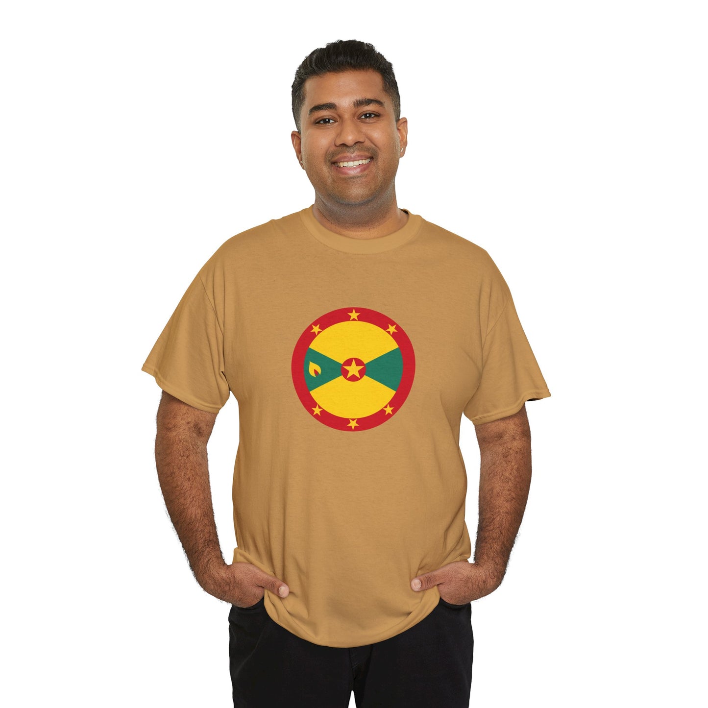 Unisex zware katoenen Grenada T-shirts