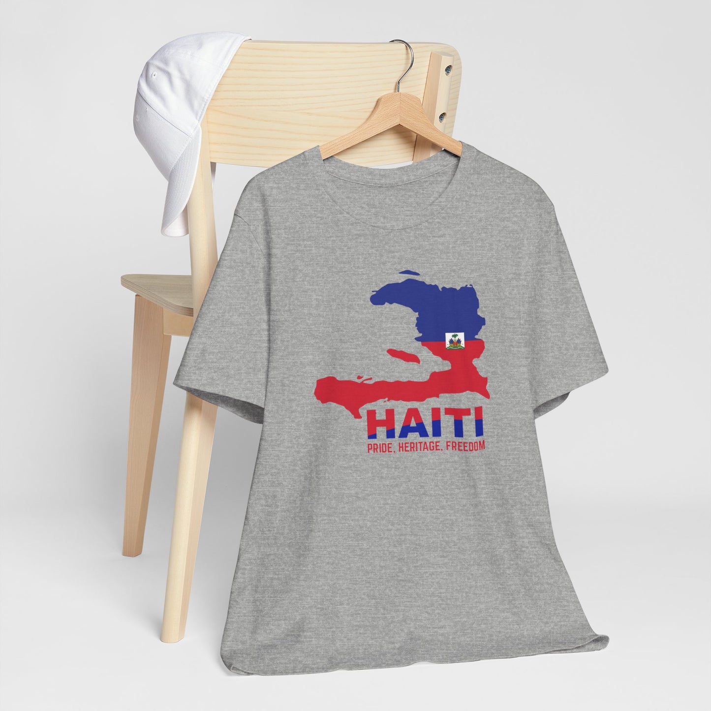 Unisex Jersey Haiti T-shirt met korte mouwen