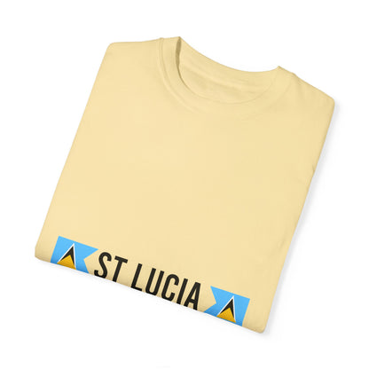 Unisex Garment-Dyed T-Shirt - ST LUCIA