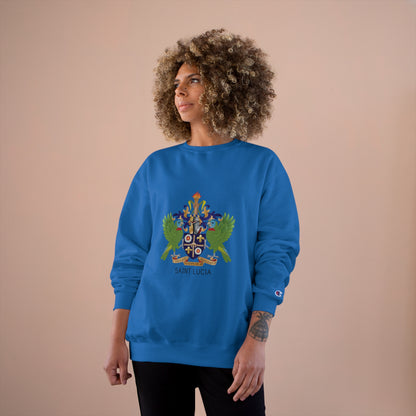 Saint Lucia Champion Sweatshirt - Gezellige erfgoedkleding