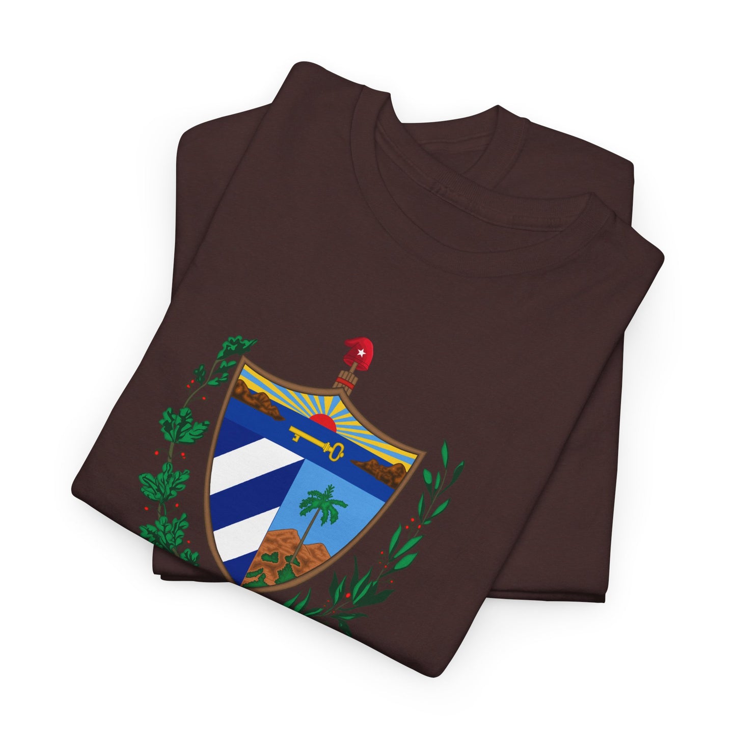 Unisex Zware Cuba Katoenen T-shirt