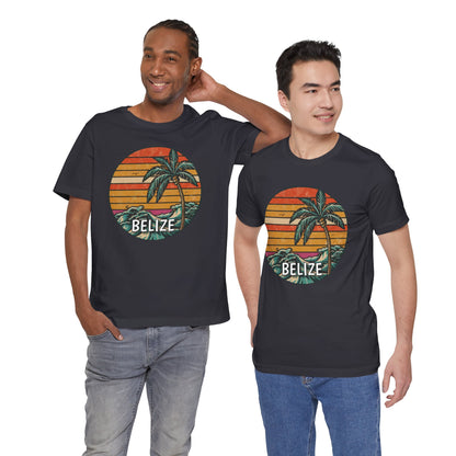 Unisex Jersey Belize T-shirt met korte mouwen 