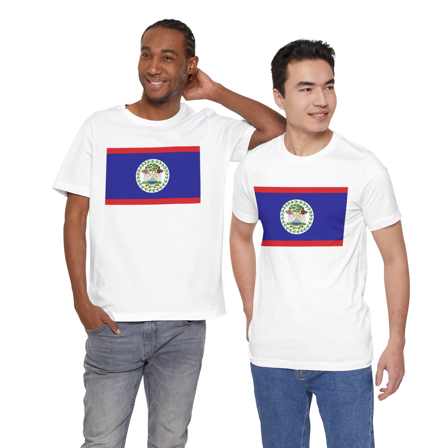 Unisex Jersey Belize T-shirt met korte mouwen 